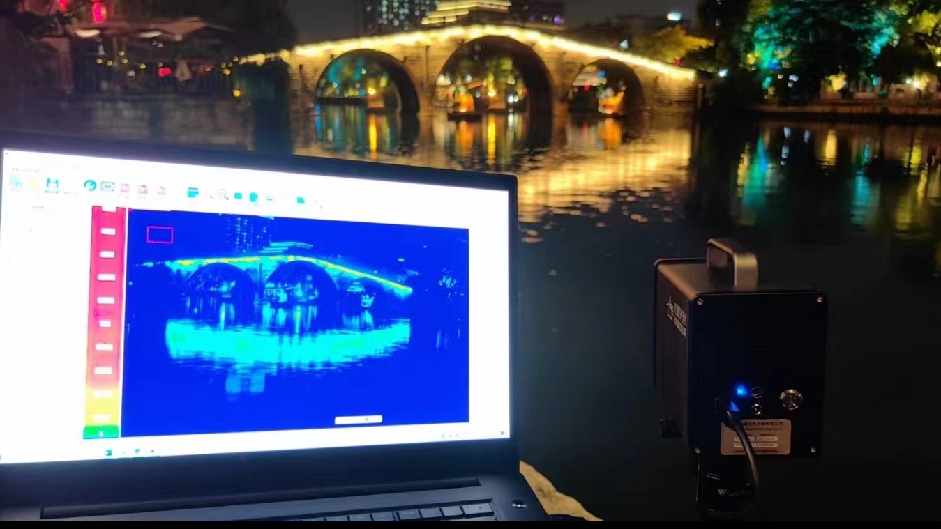 杭州拱宸橋城市亮化工程亮度檢測